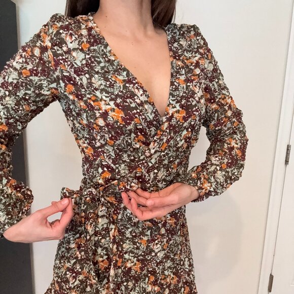 Vestido estampado floral - Mango - Picture 2 of 8